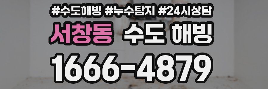 서창동 수도 해빙