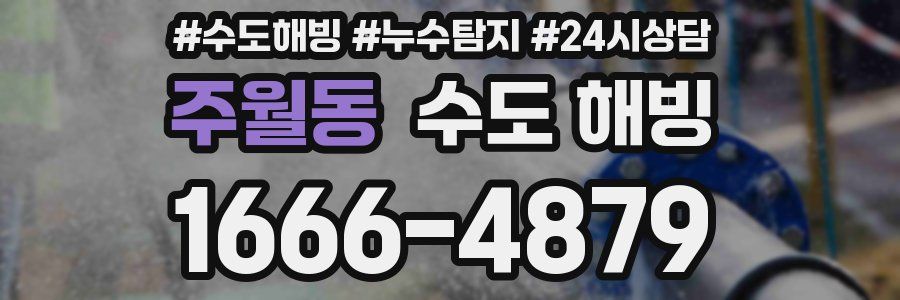 주월동 수도 해빙