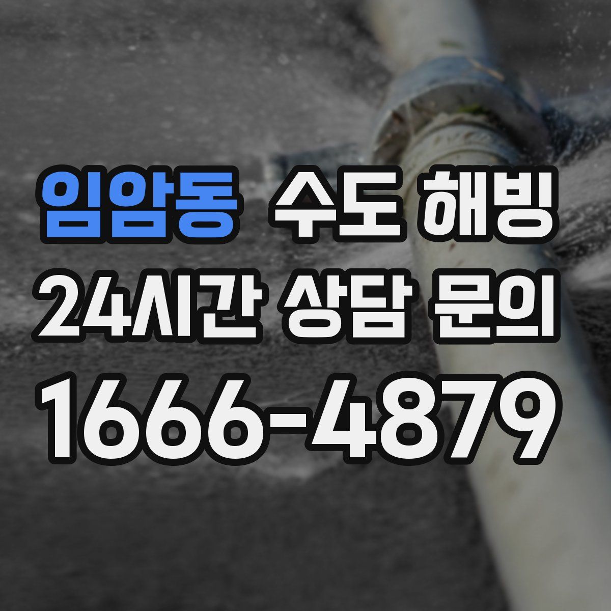 임암동 수도 해빙