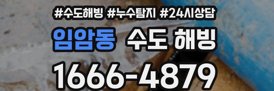 임암동 수도 해빙