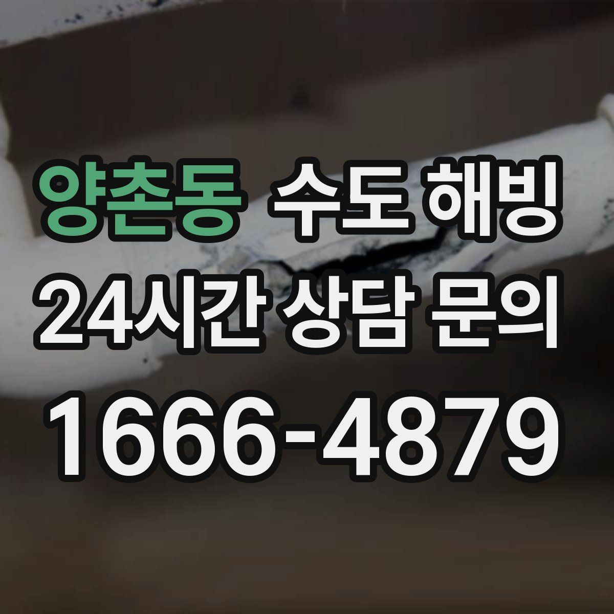 양촌동 수도 해빙