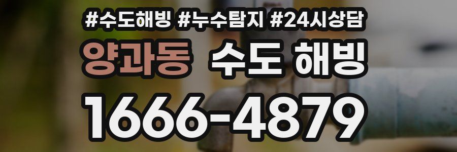 양과동 수도 해빙