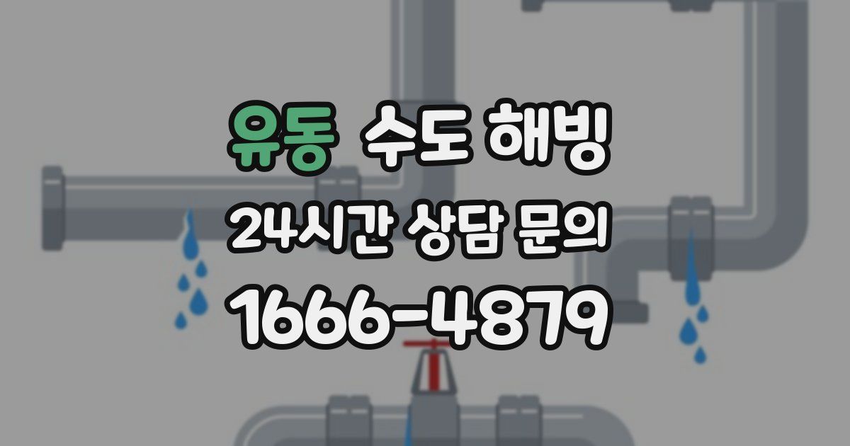 유동 수도 해빙