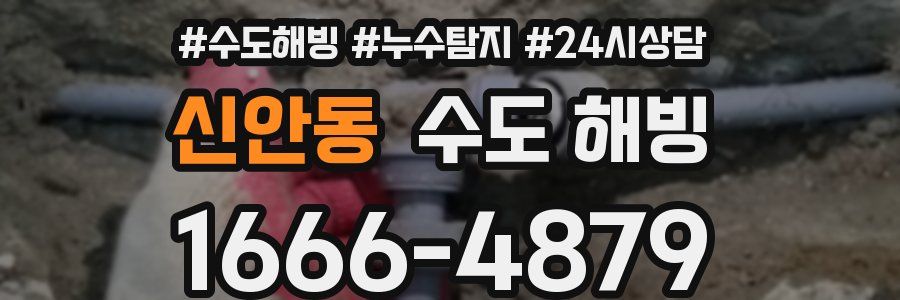 신안동 수도 해빙
