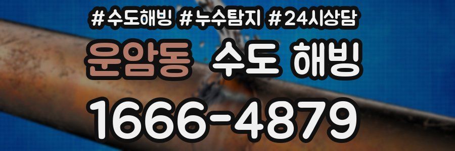 운암동 수도 해빙