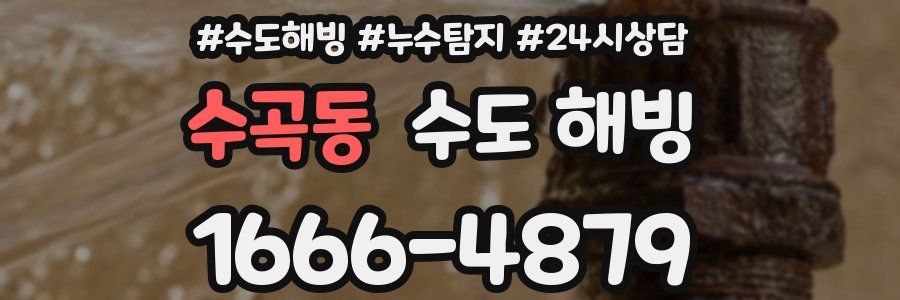 수곡동 수도 해빙