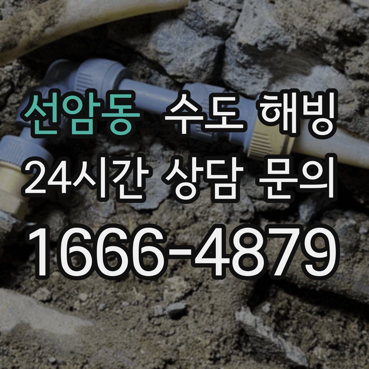 선암동 수도 해빙