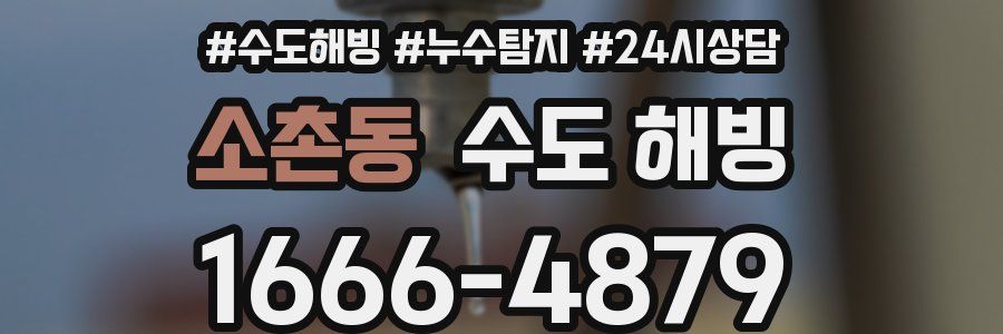 소촌동 수도 해빙