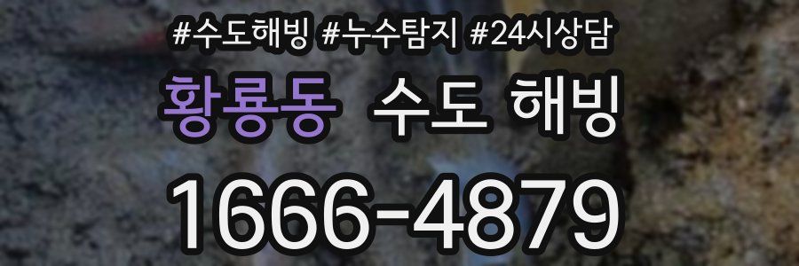 황룡동 수도 해빙