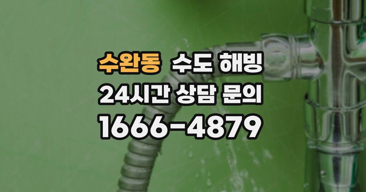 수완동 수도 해빙