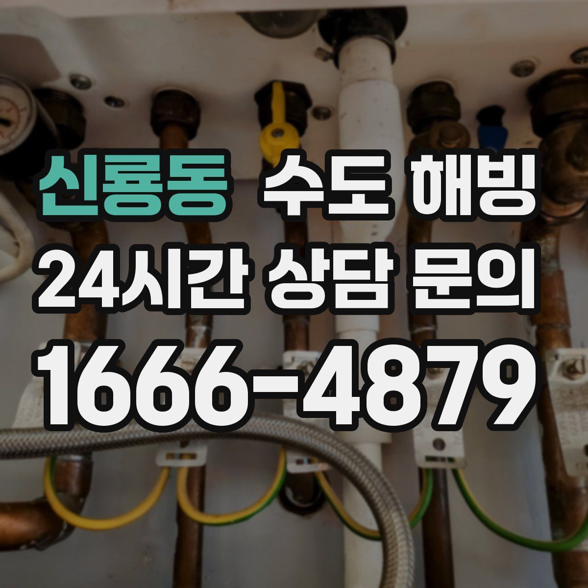 신룡동 수도 해빙