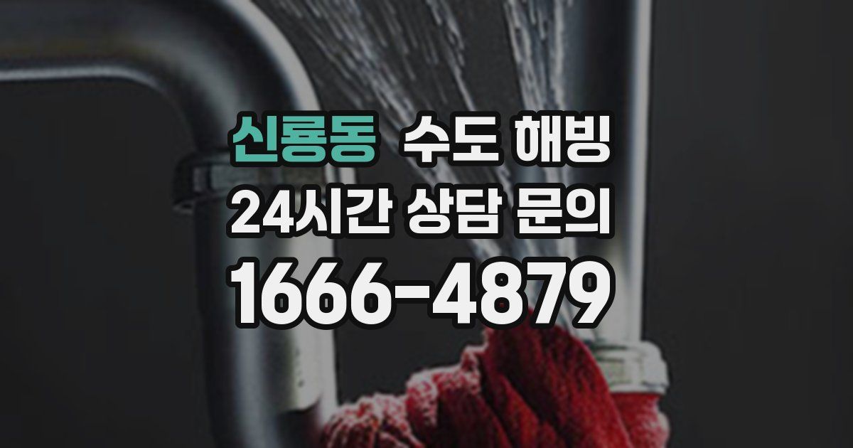 신룡동 수도 해빙