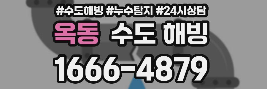 옥동 수도 해빙