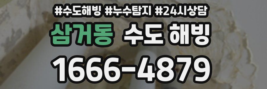 삼거동 수도 해빙