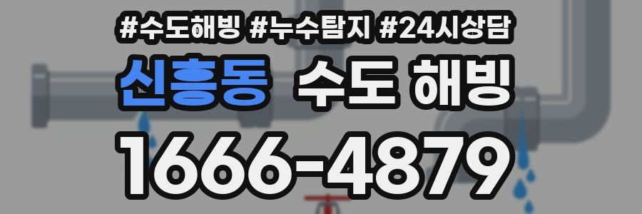 신흥동 수도 해빙