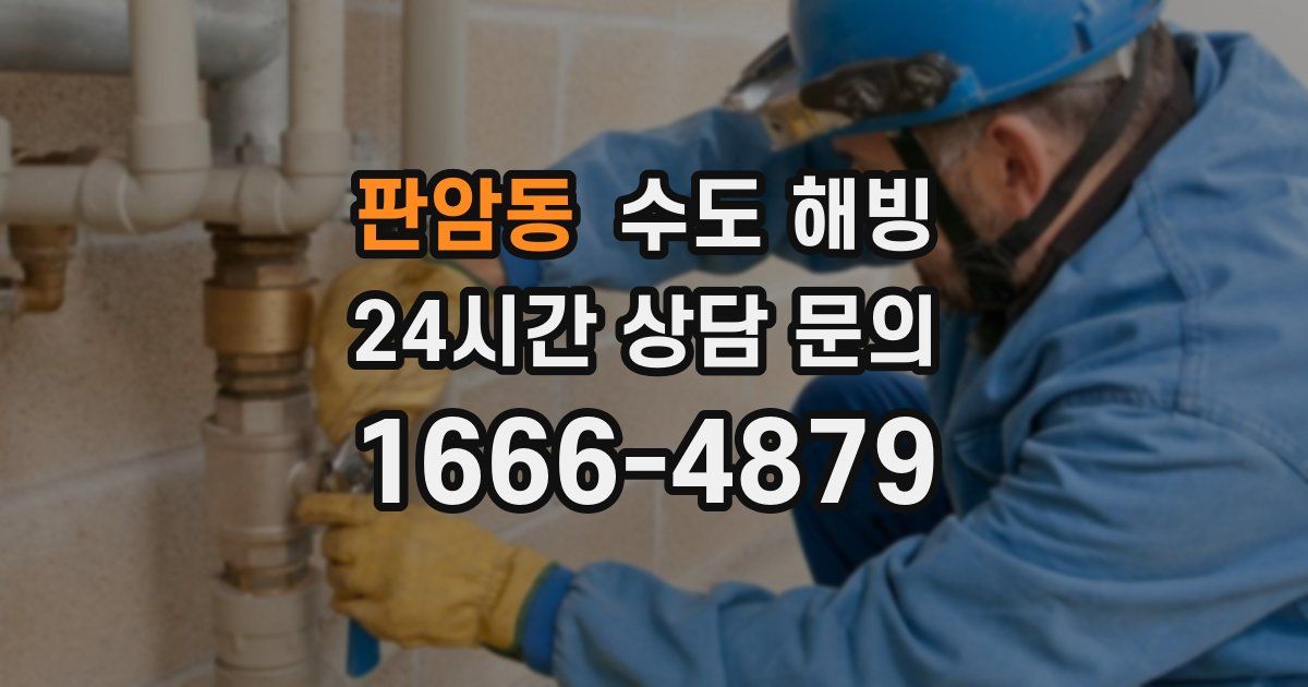 판암동 수도 해빙