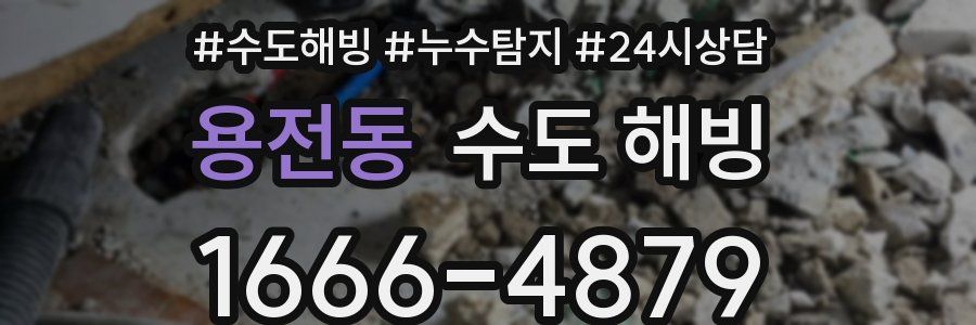 용전동 수도 해빙