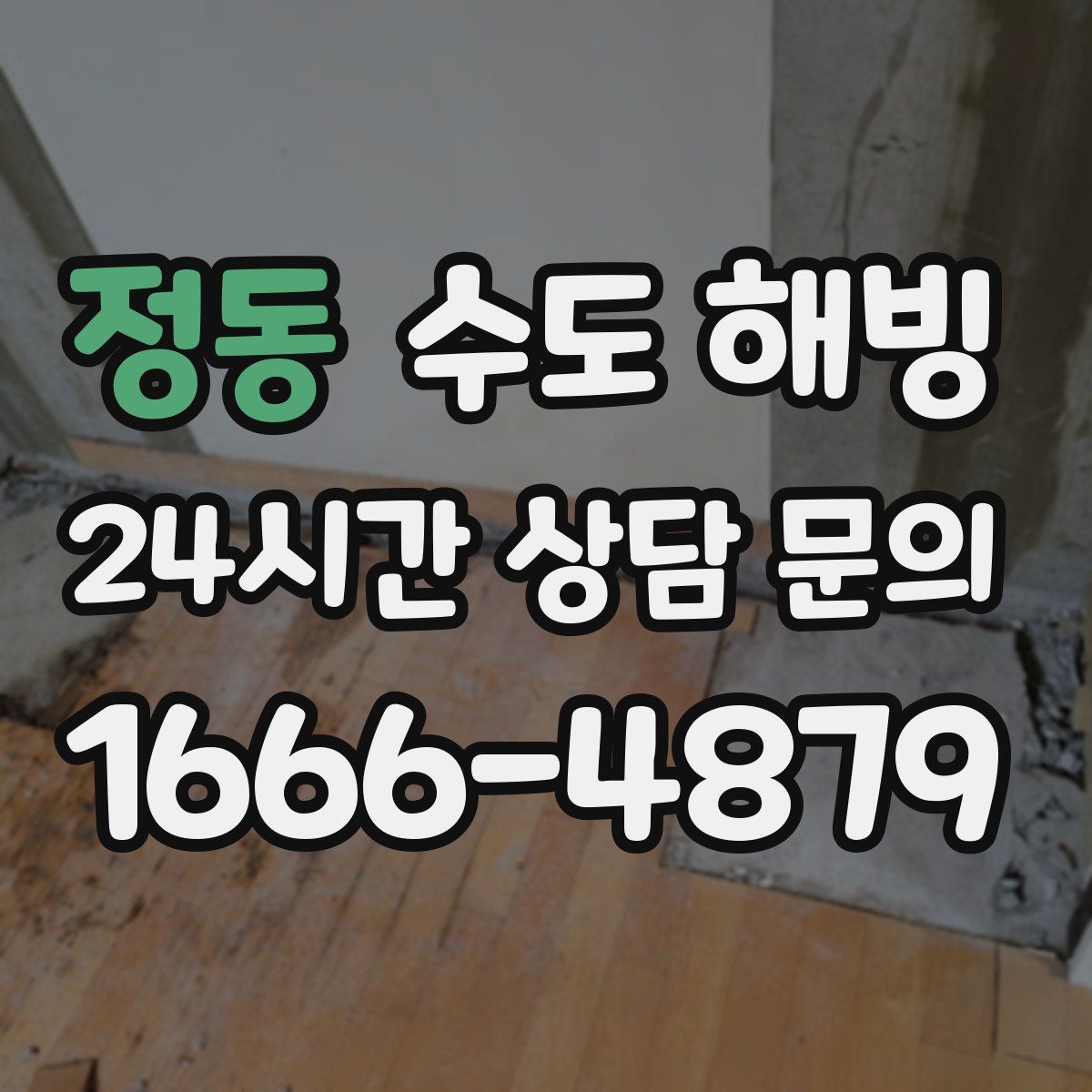 정동 수도 해빙