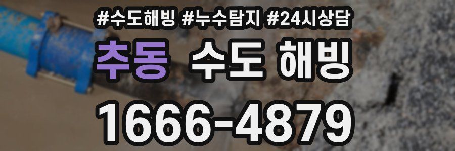 추동 수도 해빙