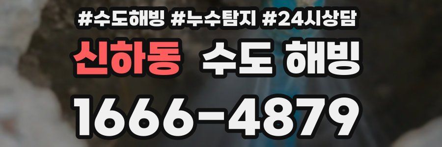 신하동 수도 해빙