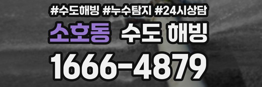 소호동 수도 해빙