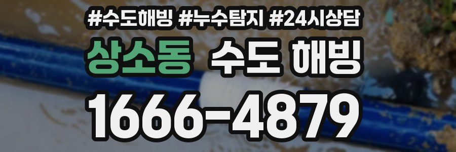 상소동 수도 해빙