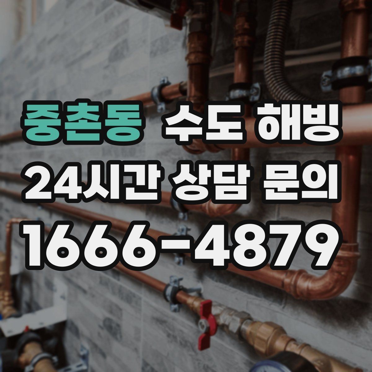중촌동 수도 해빙 수도가 얼어 물이 안 나올 때 먼저 확인할 것