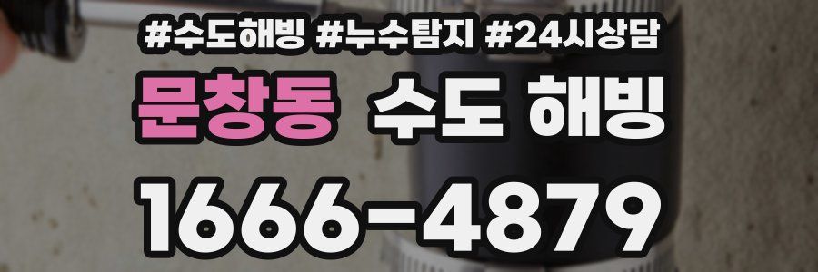 문창동 수도 해빙