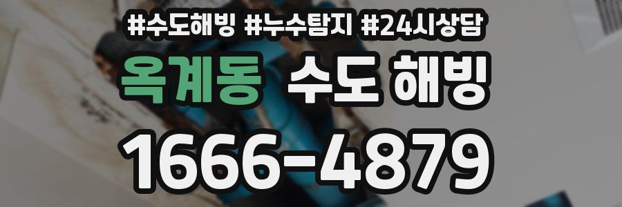 옥계동 수도 해빙