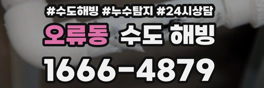 오류동 수도 해빙