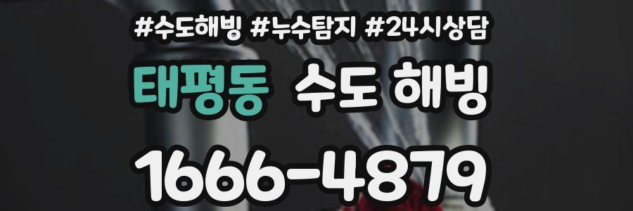 태평동 수도 해빙