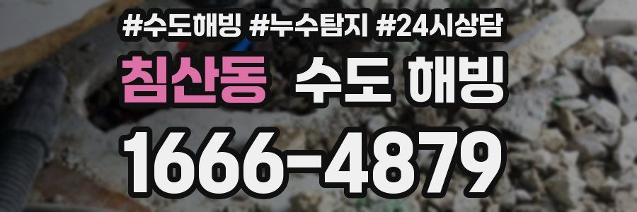 침산동 수도 해빙