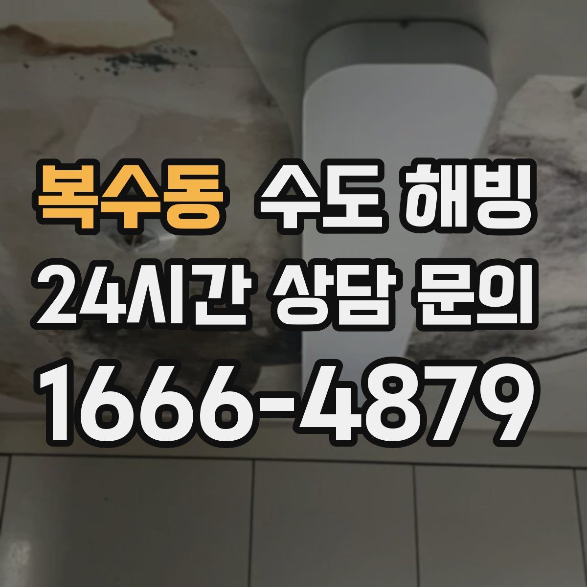 복수동 수도 해빙