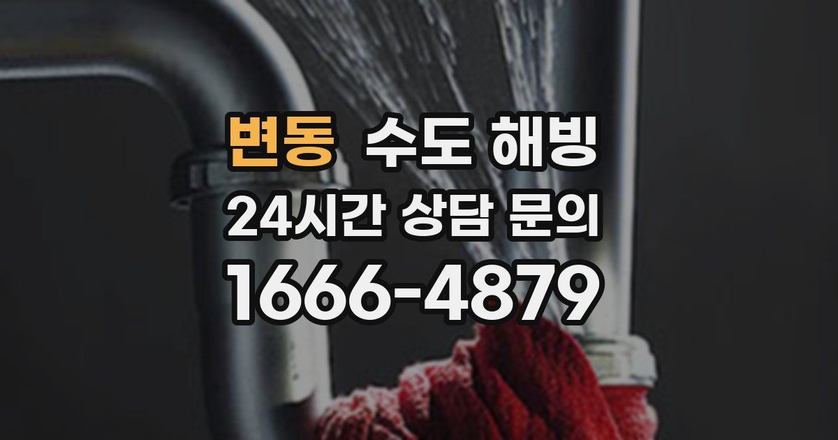 변동 수도 해빙