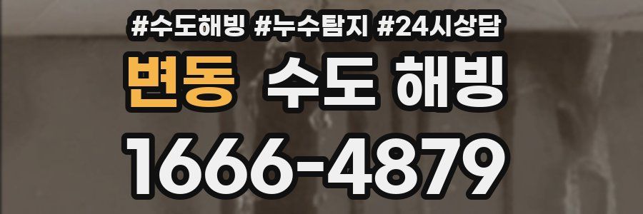 변동 수도 해빙