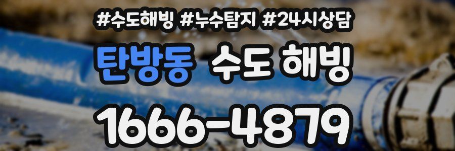 탄방동 수도 해빙