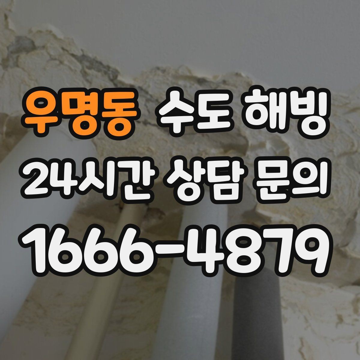 우명동 수도 해빙 상가 수도가 얼면 영업에 영향이 큽니다