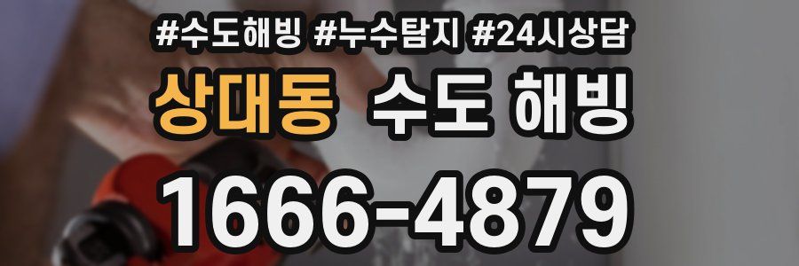 상대동 수도 해빙