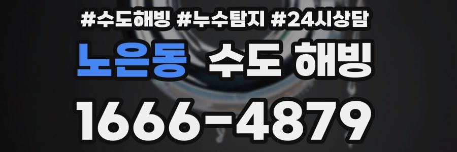 노은동 수도 해빙