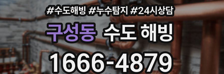 구성동 수도 해빙