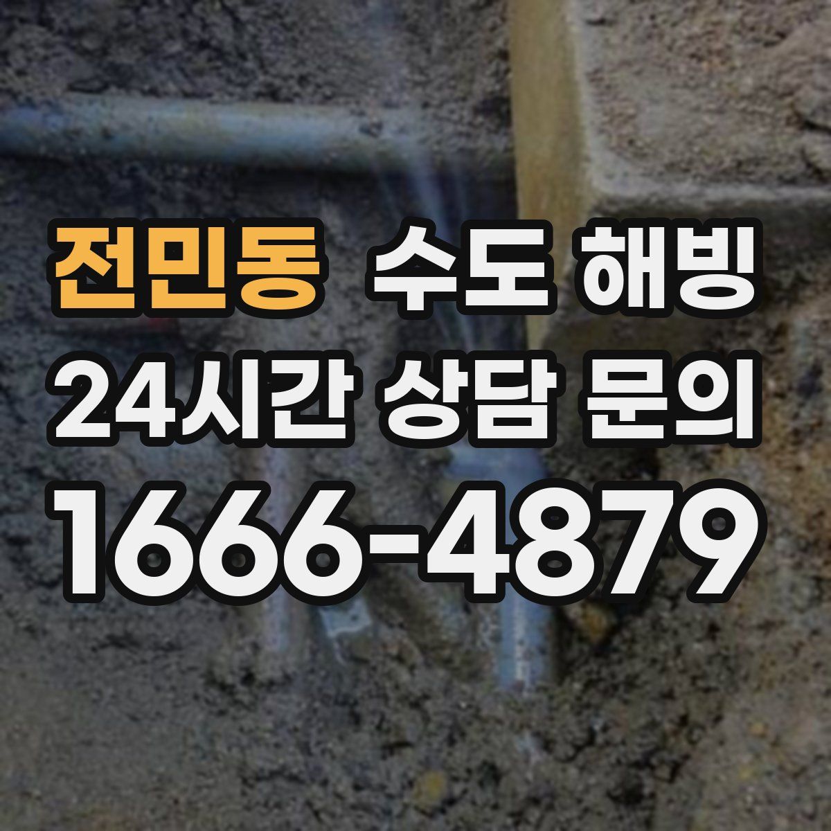 전민동 수도 해빙