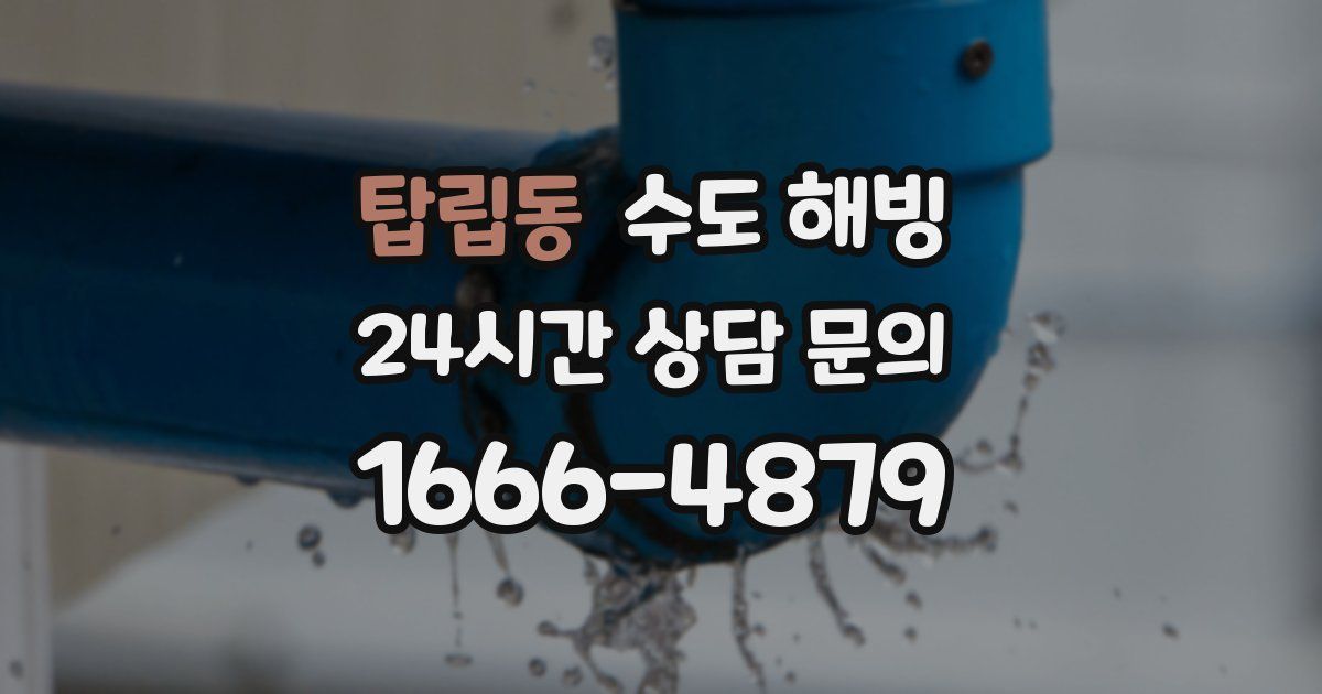 탑립동 수도 해빙