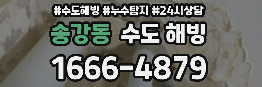 송강동 수도 해빙