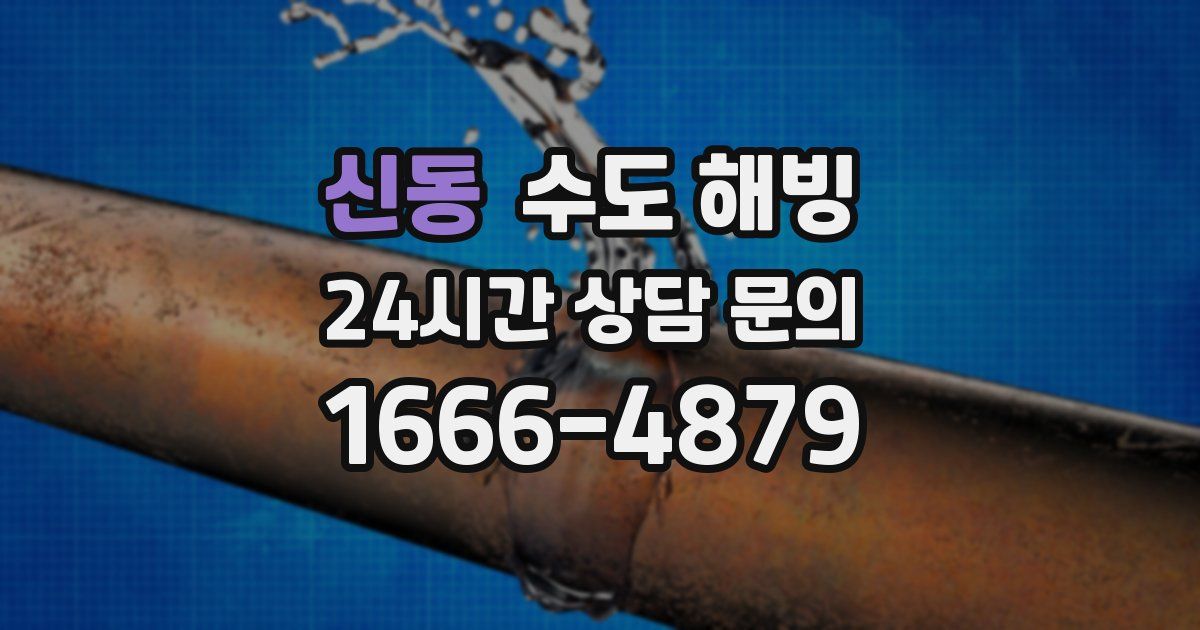 신동 수도 해빙