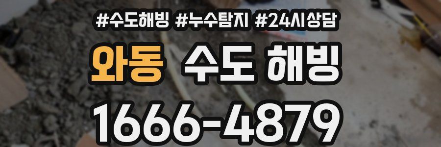 와동 수도 해빙