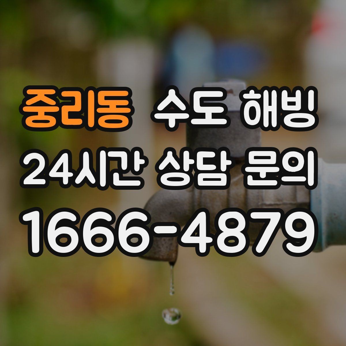 중리동 수도 해빙 정수기 라인이 얼었을 때 대처 포인트
