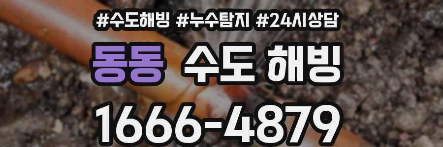 동동 수도 해빙