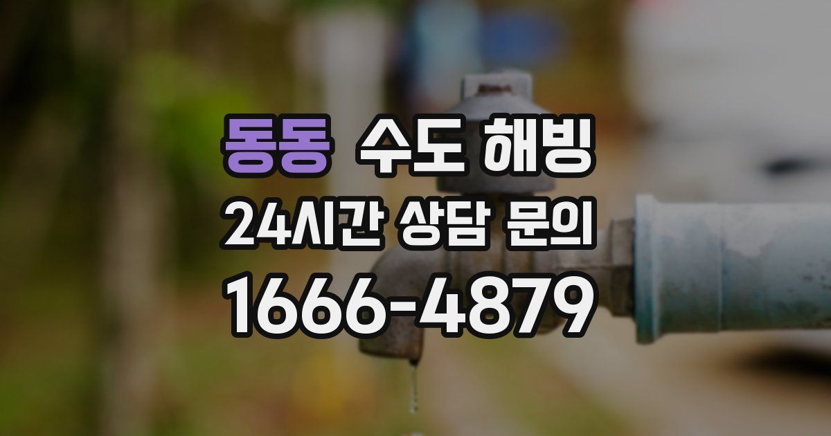 동동 수도 해빙