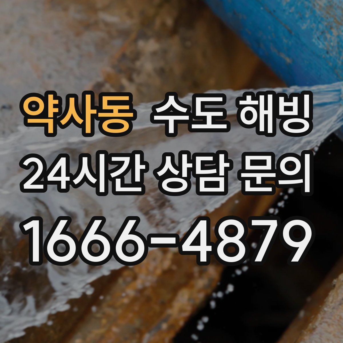 약사동 수도 해빙