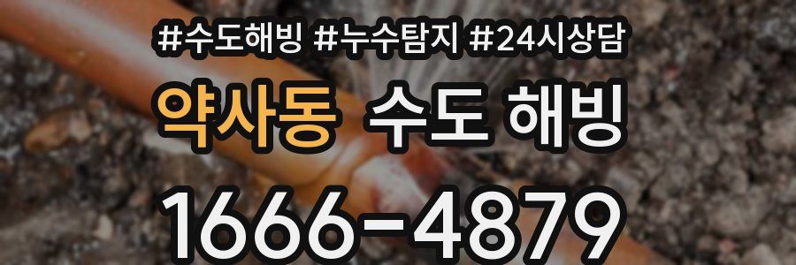 약사동 수도 해빙